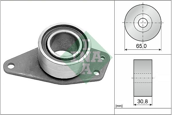 WILMINK GROUP Паразитный / Ведущий ролик, зубчатый ремень WG1097488